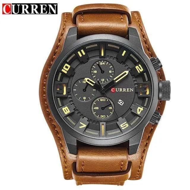 Uhren Männer Uhr Luxus Marke Analog Männer Militär Uhr Reloj Hombre Whatch Männer Quarz Curren Männliche Sport Uhren 8225