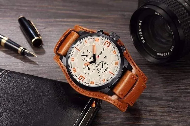 Uhren Männer Uhr Luxus Marke Analog Männer Militär Uhr Reloj Hombre Whatch Männer Quarz Curren Männliche Sport Uhren 8225