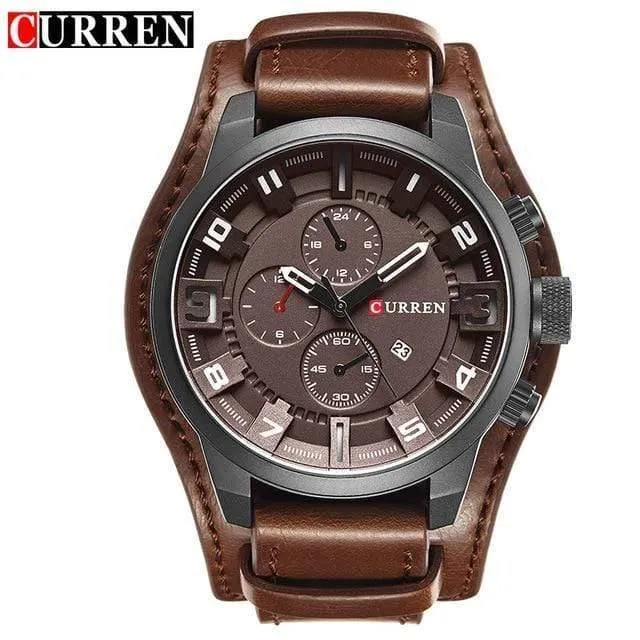 Uhren Männer Uhr Luxus Marke Analog Männer Militär Uhr Reloj Hombre Whatch Männer Quarz Curren Männliche Sport Uhren 8225