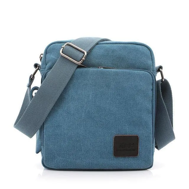 Casual Messenger Bags Männer Leinwand Freizeit Männer Schulter Taschen Vintage Kleine Umhängetasche Satchel Tasche Für Männer 1092-1