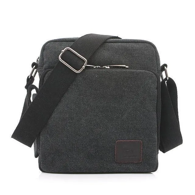 Casual Messenger Bags Männer Leinwand Freizeit Männer Schulter Taschen Vintage Kleine Umhängetasche Satchel Tasche Für Männer 1092-1