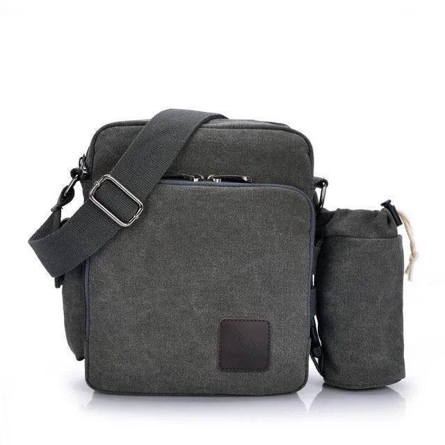 Casual Messenger Bags Männer Leinwand Freizeit Männer Schulter Taschen Vintage Kleine Umhängetasche Satchel Tasche Für Männer 1092-1