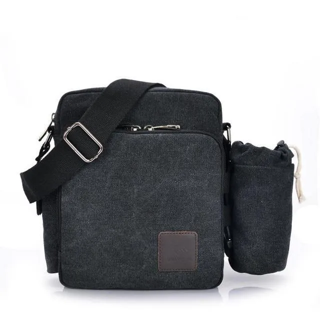 Casual Messenger Bags Männer Leinwand Freizeit Männer Schulter Taschen Vintage Kleine Umhängetasche Satchel Tasche Für Männer 1092-1