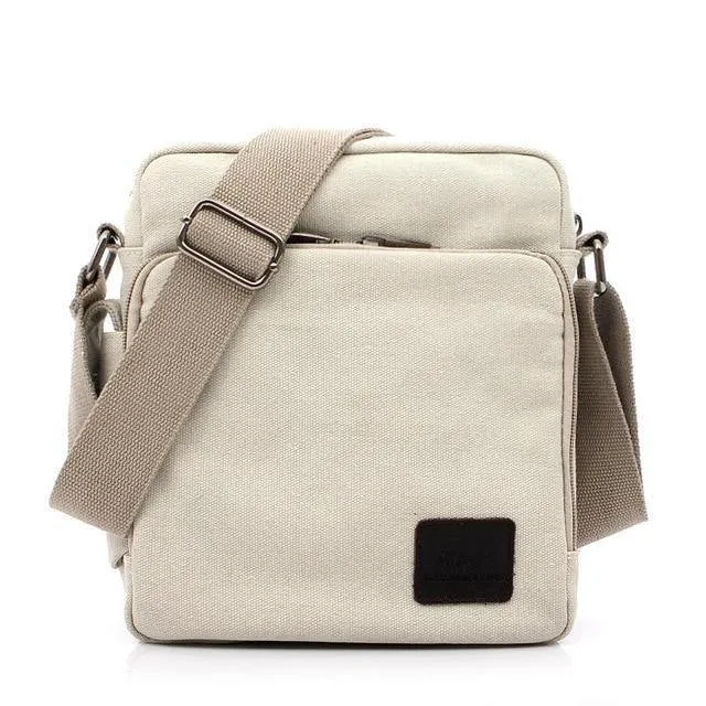 Casual Messenger Bags Männer Leinwand Freizeit Männer Schulter Taschen Vintage Kleine Umhängetasche Satchel Tasche Für Männer 1092-1