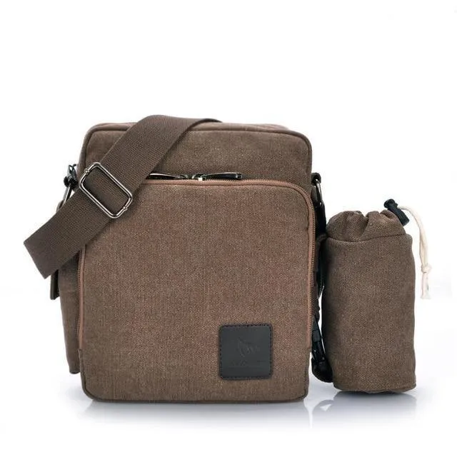 Casual Messenger Bags Männer Leinwand Freizeit Männer Schulter Taschen Vintage Kleine Umhängetasche Satchel Tasche Für Männer 1092-1