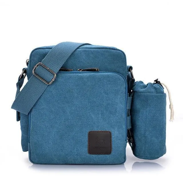 Casual Messenger Bags Männer Leinwand Freizeit Männer Schulter Taschen Vintage Kleine Umhängetasche Satchel Tasche Für Männer 1092-1