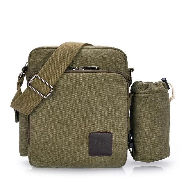 Casual Messenger Bags Männer Leinwand Freizeit Männer Schulter Taschen Vintage Kleine Umhängetasche Satchel Tasche Für Männer 1092-1