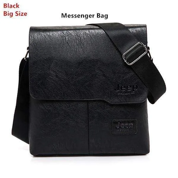 Männer Messenger Bags 2 Set Berühmte Marke Pu Leder Umhängetasche Umhängetasche Für Mann Business Tragetaschen Heißer Verkauf Mode