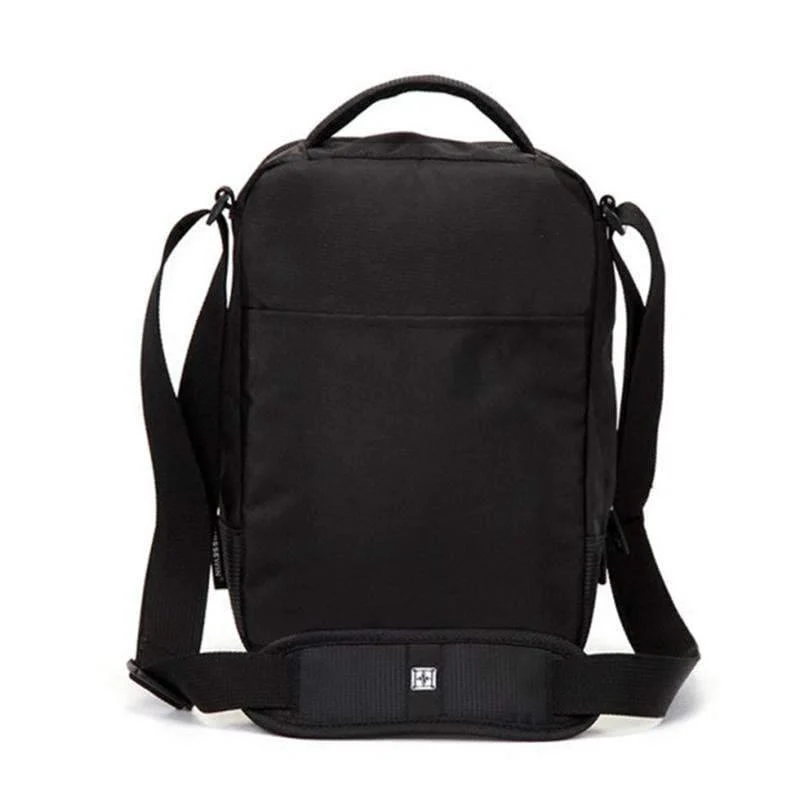 Umhängetasche Freizeit Aktentasche Kleine Umhängetasche für 9.7" 11" Tablets und Dokumente Herren Schwarze Handtasche Umhängetasche