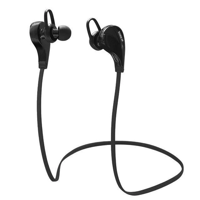 TOMKAS Bluetooth 4.0 Sport-Kopfhörer, kabelloses Headset mit Stereo-Mikrofon, Musik, Freisprecheinrichtung, In-Ear-Bluetooth-Kopfhörer für iPhone 6 7 Telefon