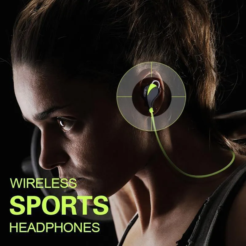 TOMKAS Bluetooth 4.0 Sport-Kopfhörer, kabelloses Headset mit Stereo-Mikrofon, Musik, Freisprecheinrichtung, In-Ear-Bluetooth-Kopfhörer für iPhone 6 7 Telefon