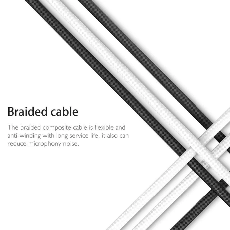 ROCK Original Zircon Stereo-Kopfhörer 3.5 mm In-Ear-Kopfhörer mit Mikrofon für iPhone 6 Samsung/Xiaomi Huawei iPad