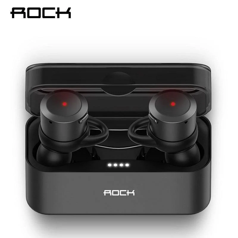 ROCK Mini Wireless Bluetooth-Kopfhörer EB10 TWS Stereo mit Mikrofon Universelle kabellose Freisprecheinrichtung für iPhone X Samsung Xiaomi