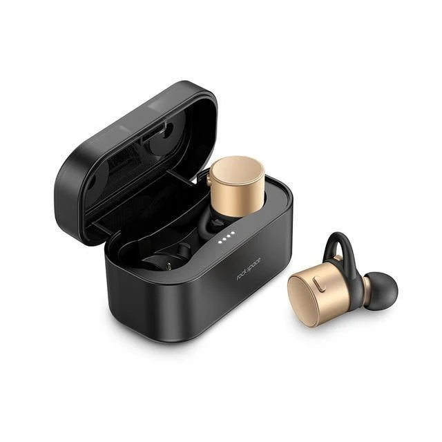 ROCK Mini Wireless Bluetooth-Kopfhörer EB10 TWS Stereo mit Mikrofon Universelle kabellose Freisprecheinrichtung für iPhone X Samsung Xiaomi