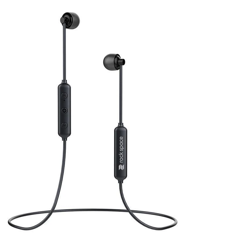 ROCK Bluetooth-Kopfhörer-Headset mit magnetischer Anziehung, wasserdicht, mit Ladebox, Mikrofon, reichhaltiges Bass-Headset