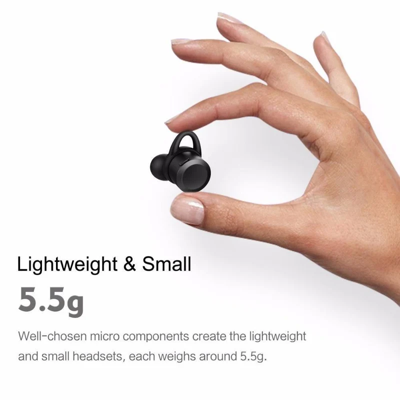 ROCK Echte Drahtlose Ohrhörer Hifi Bluetooth Kopfhörer EB10 TWS Stereo Mit Mikrofon für iPhone X 8 Samsung Xiaomi Ladegerät Box kopfhörer