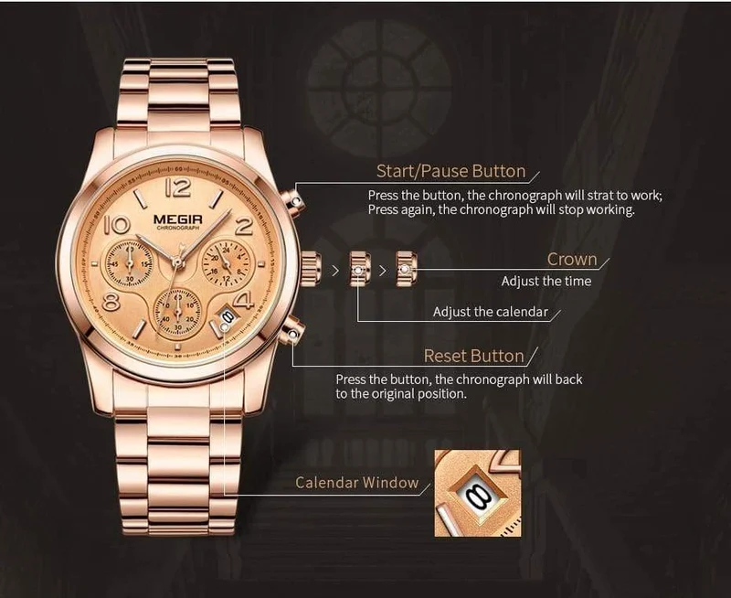 Frauen Uhren Relogio Feminino Mode Sport Damen Liebhaber Uhr Uhr Top Marke Chronograph Armbanduhr 2057