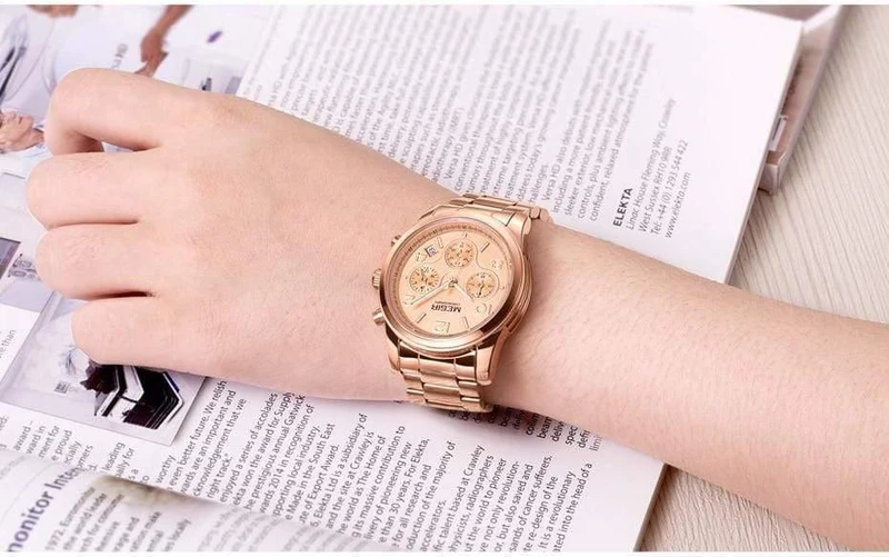 Frauen Uhren Relogio Feminino Mode Sport Damen Liebhaber Uhr Uhr Top Marke Chronograph Armbanduhr 2057