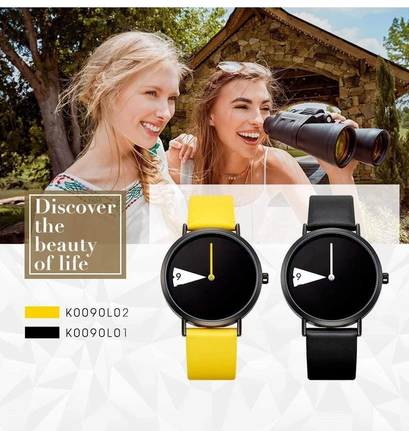 Armbanduhren Uhr Frauen Mode Luxus Kreative Montre Femme Top Marke Uhren Leder Uhr Reloj Mujer