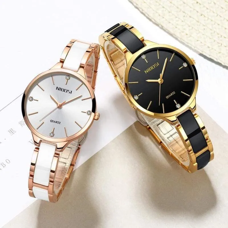 Uhr Frauen Uhren Damen Kreative frauen Keramik Armband Uhren Weibliche Uhr Relogio Feminino Montre Femme