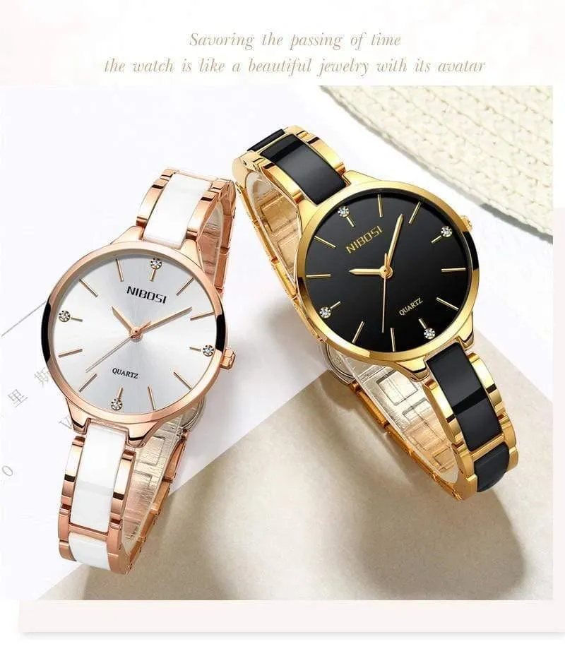 Uhr Frauen Uhren Damen Kreative frauen Keramik Armband Uhren Weibliche Uhr Relogio Feminino Montre Femme