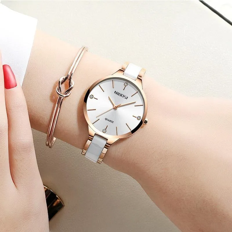 Uhr Frauen Uhren Damen Kreative frauen Keramik Armband Uhren Weibliche Uhr Relogio Feminino Montre Femme