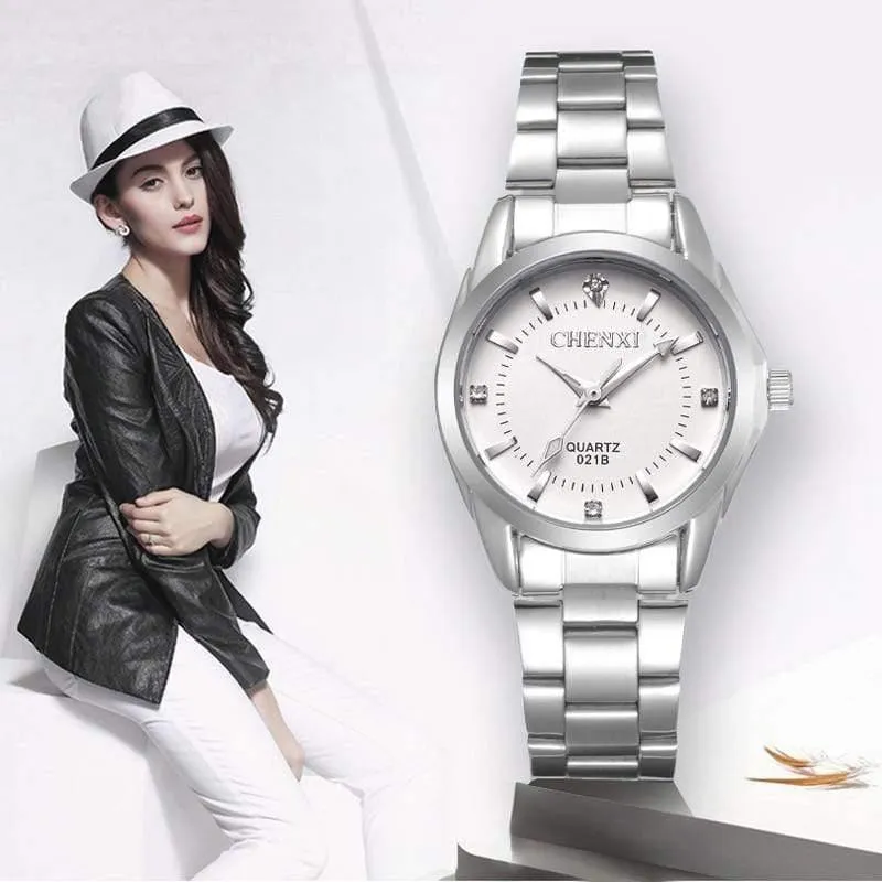 Uhr frauen quarzuhr frauen armbanduhren weiblichen kleid uhr xfcs relogio feminino