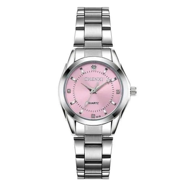 Uhr frauen quarzuhr frauen armbanduhren weiblichen kleid uhr xfcs relogio feminino