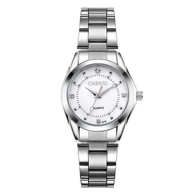 Uhr frauen quarzuhr frauen armbanduhren weiblichen kleid uhr xfcs relogio feminino