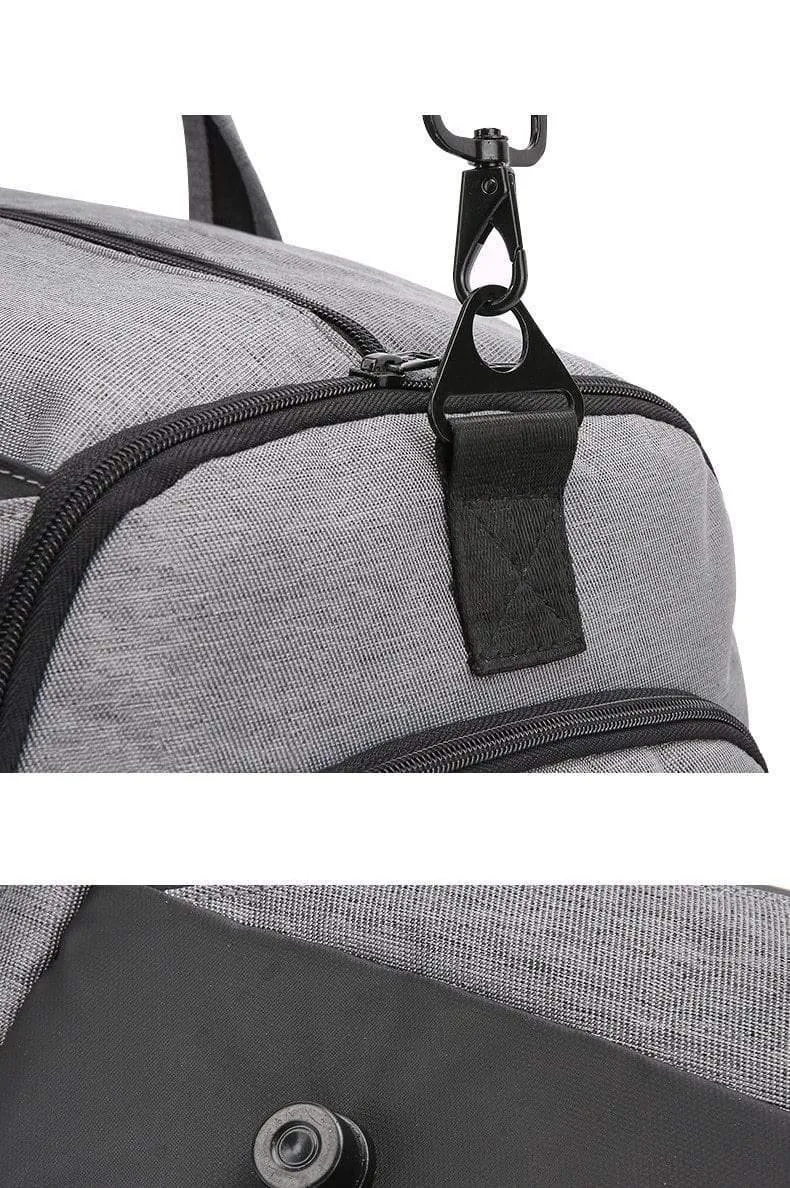 Lässig Reisetasche Anzug Lagerung tragbare wasserdichte Reisetasche trocken und nass Trennung Gepäcktasche