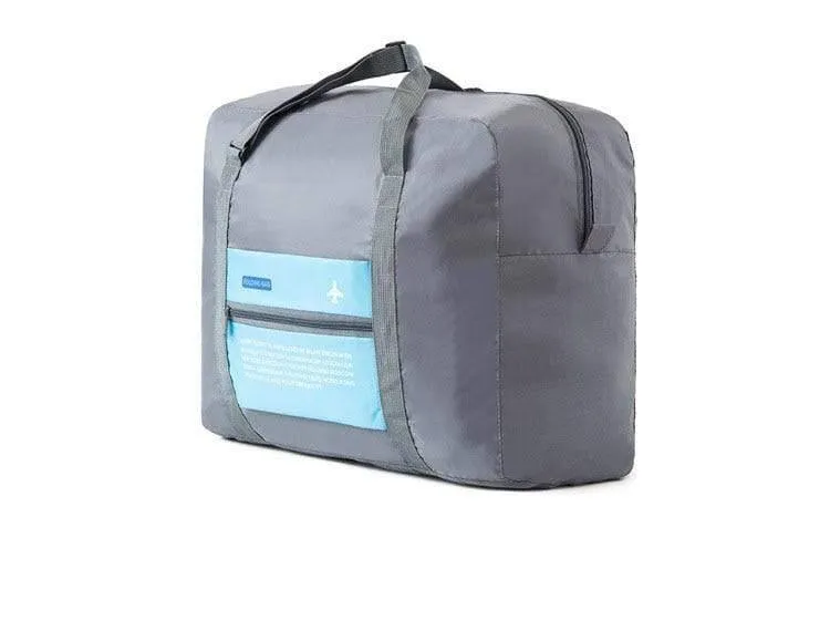 Mode wasserdichte reisetasche große kapazität tasche frauen nylon falttasche unisex gepäck reisetaschen