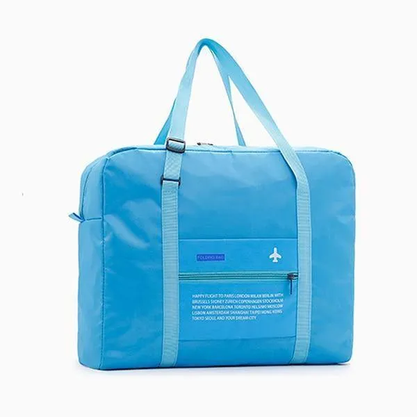 Mode Frauen Reisetaschen Unisex Gepäck Taschen Nylon Falten Große Kapazität Gepäck Reisetaschen Tragbare Männer Handtasche wholesa