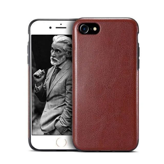[Retro Crazy Horse Style] FLOVEME Leder-Handytasche für iPhone 7, Hülle für iPhone 6s, 6 Plus, X, XS, Max, XR, präzises Loch