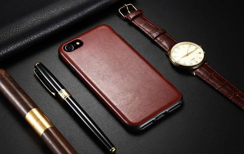 [Retro Crazy Horse Style] FLOVEME Leder-Handytasche für iPhone 7, Hülle für iPhone 6s, 6 Plus, X, XS, Max, XR, präzises Loch