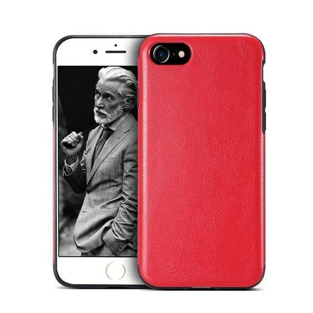 [Retro Crazy Horse Style] FLOVEME Leder-Handytasche für iPhone 7, Hülle für iPhone 6s, 6 Plus, X, XS, Max, XR, präzises Loch