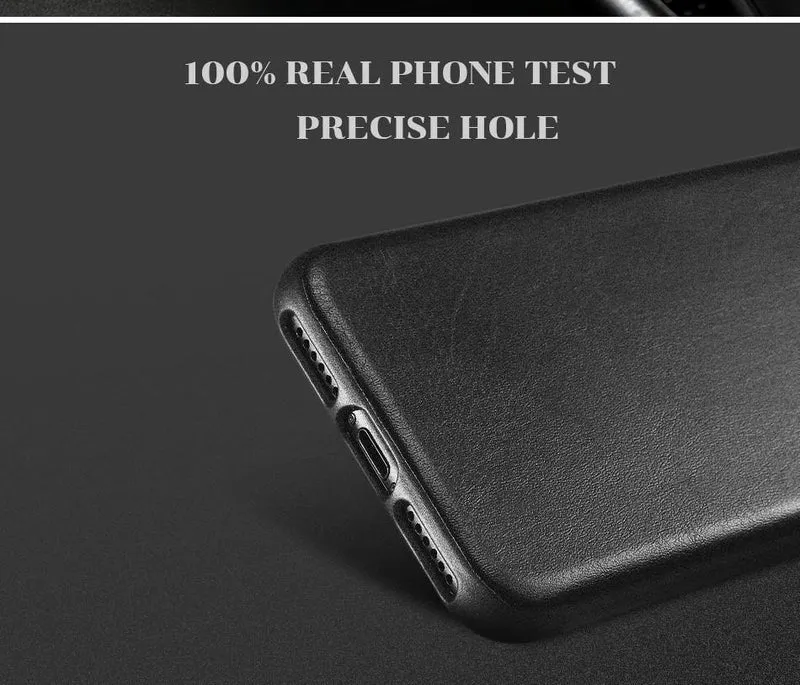 [Retro Crazy Horse Style] FLOVEME Leder-Handytasche für iPhone 7, Hülle für iPhone 6s, 6 Plus, X, XS, Max, XR, präzises Loch