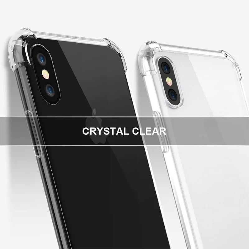 FLOVEME Für iPhone X XS Max. Schutzhülle Für iPhone 7 8 Plus Stoßfeste Schutzhülle aus weichem Silikon Für iPhone XS XR 8 7 Schutzhülle Coque Funda