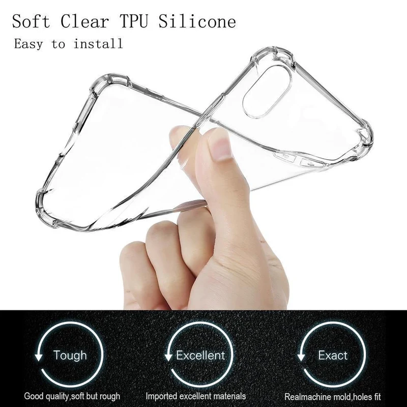 FLOVEME Für iPhone X XS Max. Schutzhülle Für iPhone 7 8 Plus Stoßfeste Schutzhülle aus weichem Silikon Für iPhone XS XR 8 7 Schutzhülle Coque Funda