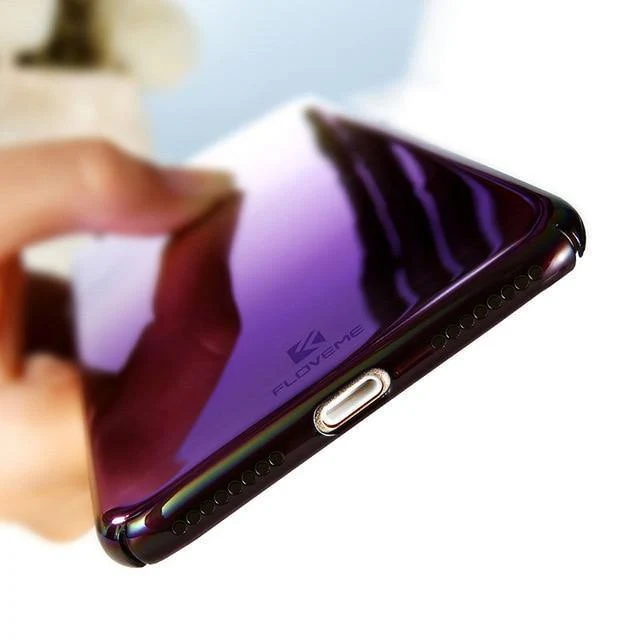 Floveme telefon case für iphone 7 6 s 6 plus 5 s 8 x x s max cases für samsung galaxy s6 s7 s8 rand a5 2017 a3 a7 2016 abdeckung blue ray