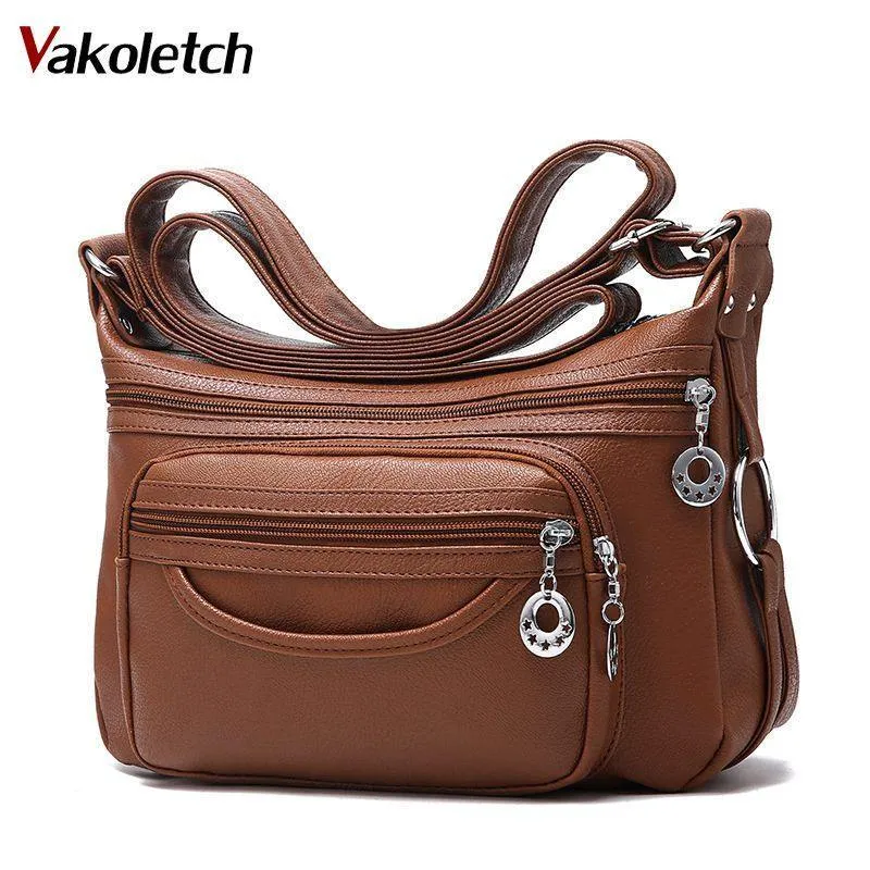 Leder Umhängetaschen Einkaufstasche Umhängetaschen für Frauen Luxus Frauen Messenger Bags Designer Frau Handtasche KL283