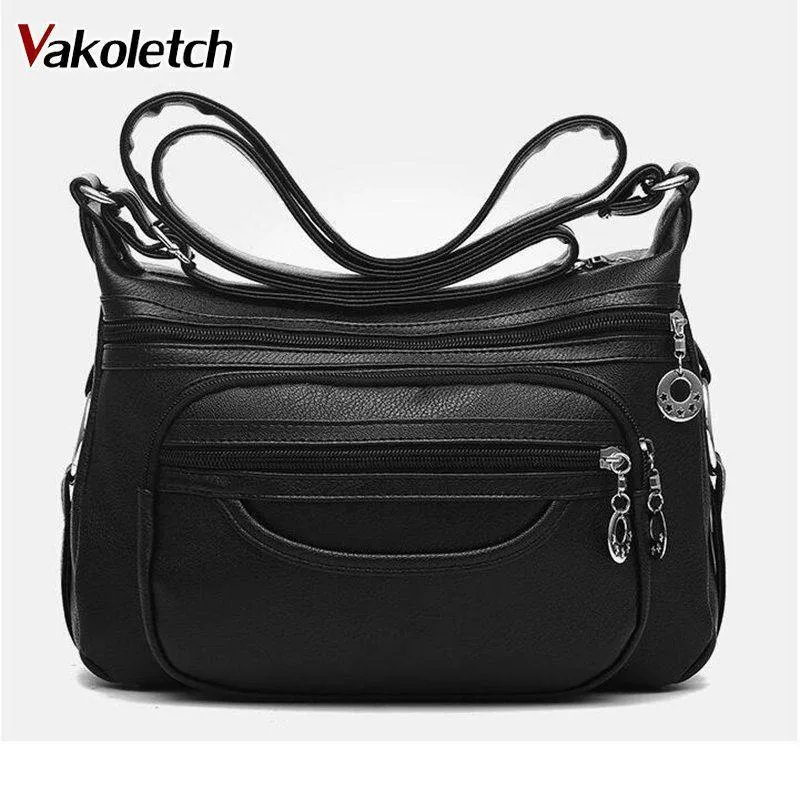 Leder Umhängetaschen Einkaufstasche Umhängetaschen für Frauen Luxus Frauen Messenger Bags Designer Frau Handtasche KL283