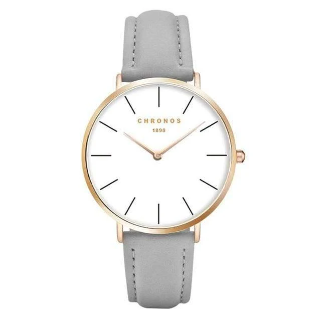 Herrenuhren Leder / Stahlgewebe Liebhaberarmbanduhr Mode Quarzuhr Rotgold Silber Relogio Feminino