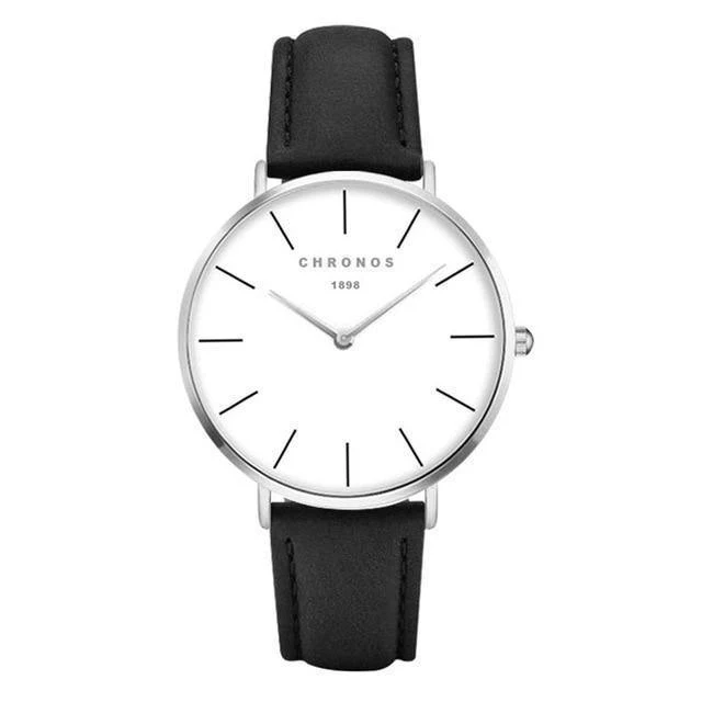 Herrenuhren Leder / Stahlgewebe Liebhaberarmbanduhr Mode Quarzuhr Rotgold Silber Relogio Feminino