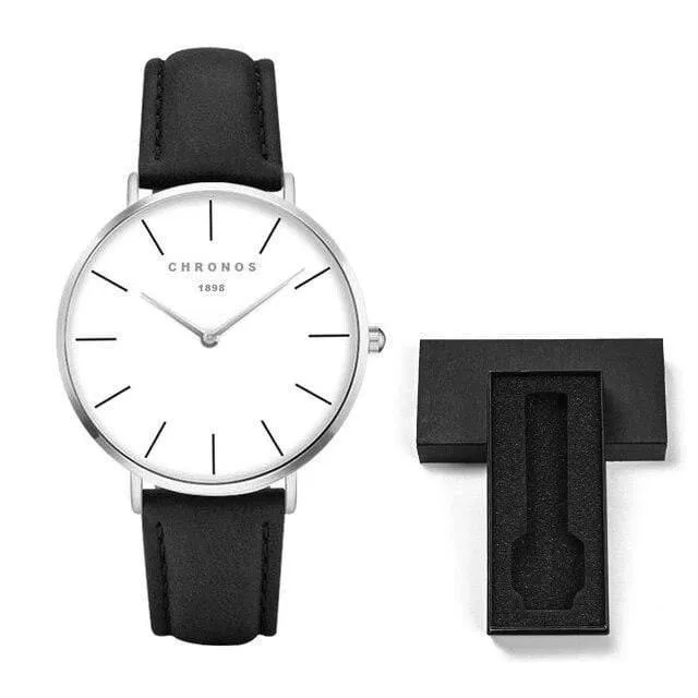 Herrenuhren Leder / Stahlgewebe Liebhaberarmbanduhr Mode Quarzuhr Rotgold Silber Relogio Feminino