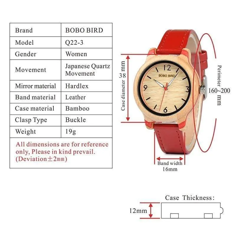 Liebhaber Bambus Uhren Relogio Feminino Analog Quarz Casual Armbanduhren Handgefertigte holz uhr W-aQ22 DROP Shipping