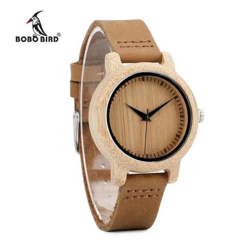 Liebhaber minimalistische Uhren Männer Holz Frauen Uhren Para Mujer Quarzwerk Wrsitwatch Damen handgefertigte Holz