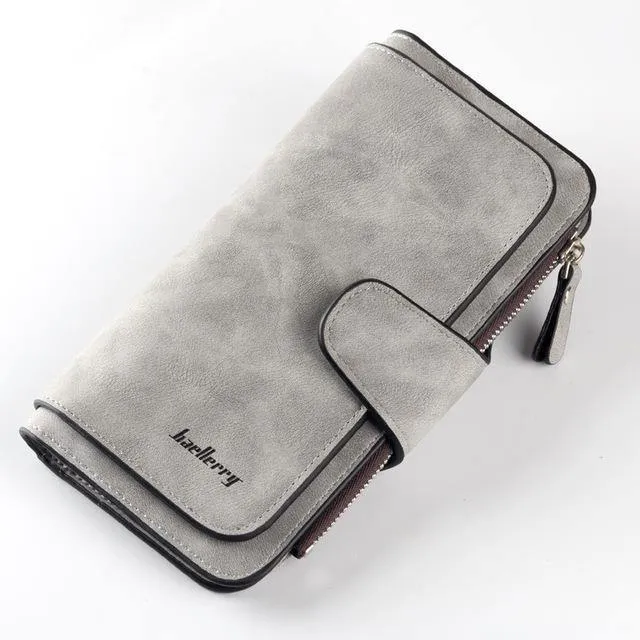 Damen Geldbörsen Schlanke Brieftasche Für Kreditkarte Mode Portefeuille Femme Leder Culutch Damen Lange Und Kurze Brieftasche Münzgeldbörse