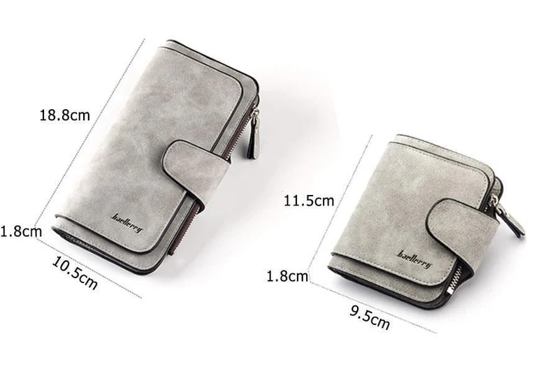 Damen Geldbörsen Schlanke Brieftasche Für Kreditkarte Mode Portefeuille Femme Leder Culutch Damen Lange Und Kurze Brieftasche Münzgeldbörse