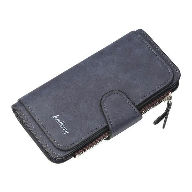 Damen Geldbörsen Schlanke Brieftasche Für Kreditkarte Mode Portefeuille Femme Leder Culutch Damen Lange Und Kurze Brieftasche Münzgeldbörse