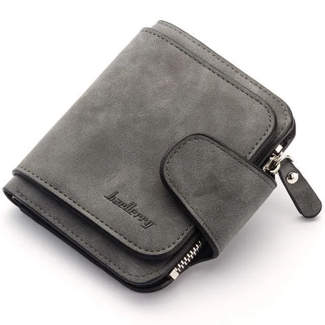 Damen Geldbörsen Schlanke Brieftasche Für Kreditkarte Mode Portefeuille Femme Leder Culutch Damen Lange Und Kurze Brieftasche Münzgeldbörse